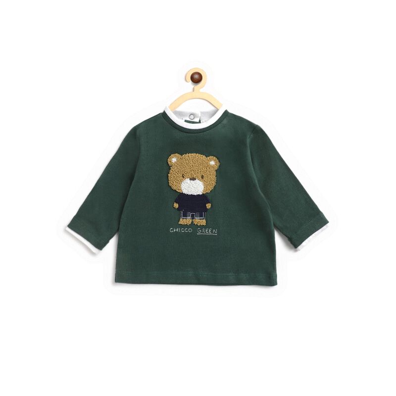 Boys Long Sleeve T-Shirt With Applique image number 0